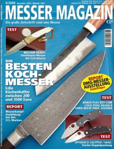 Titelseite MESSER MAGAZIN 062008