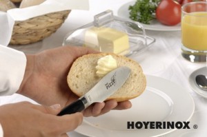 Pizzamesser als Buttermesser Streichmesser